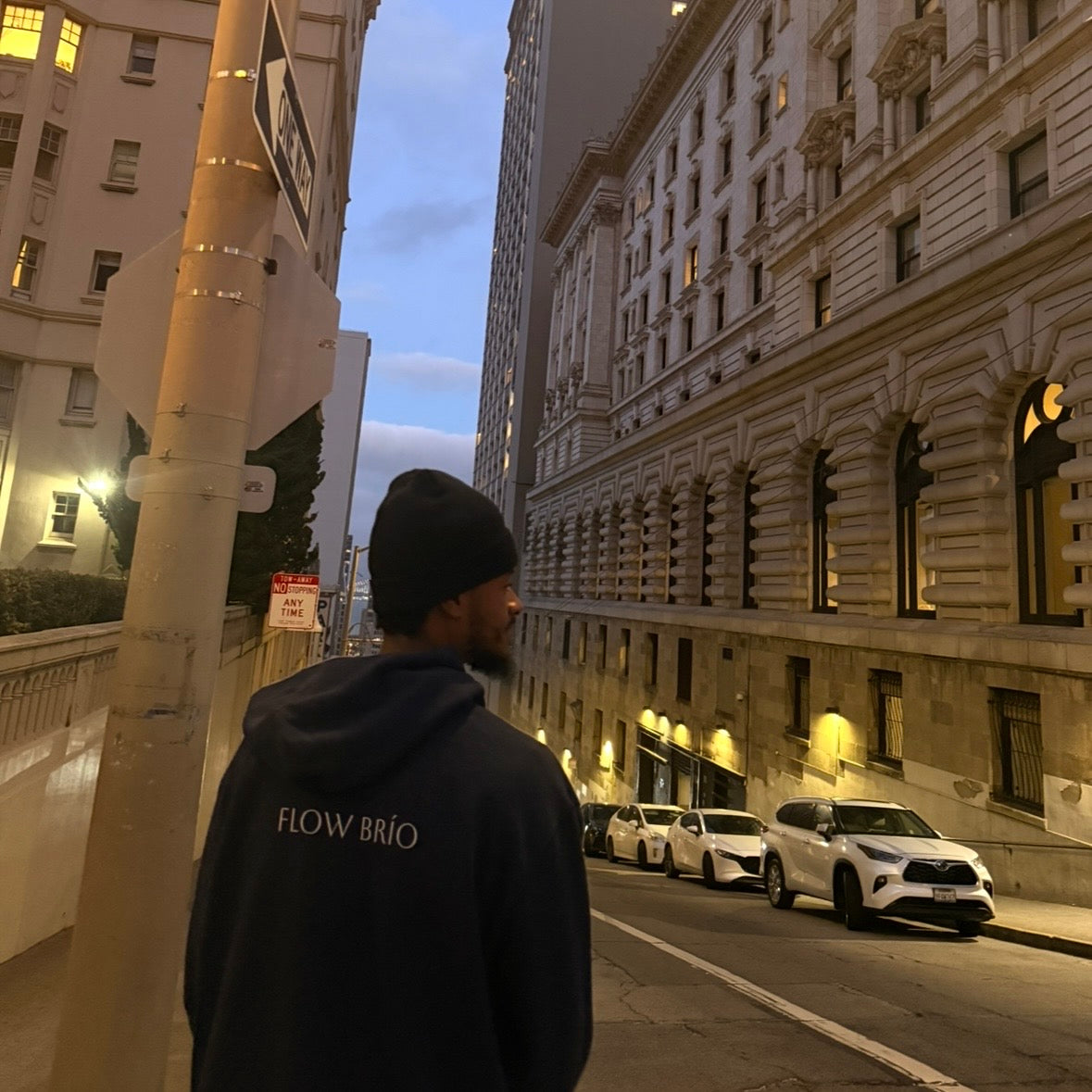 Flow Brío Originals Typography Beanie